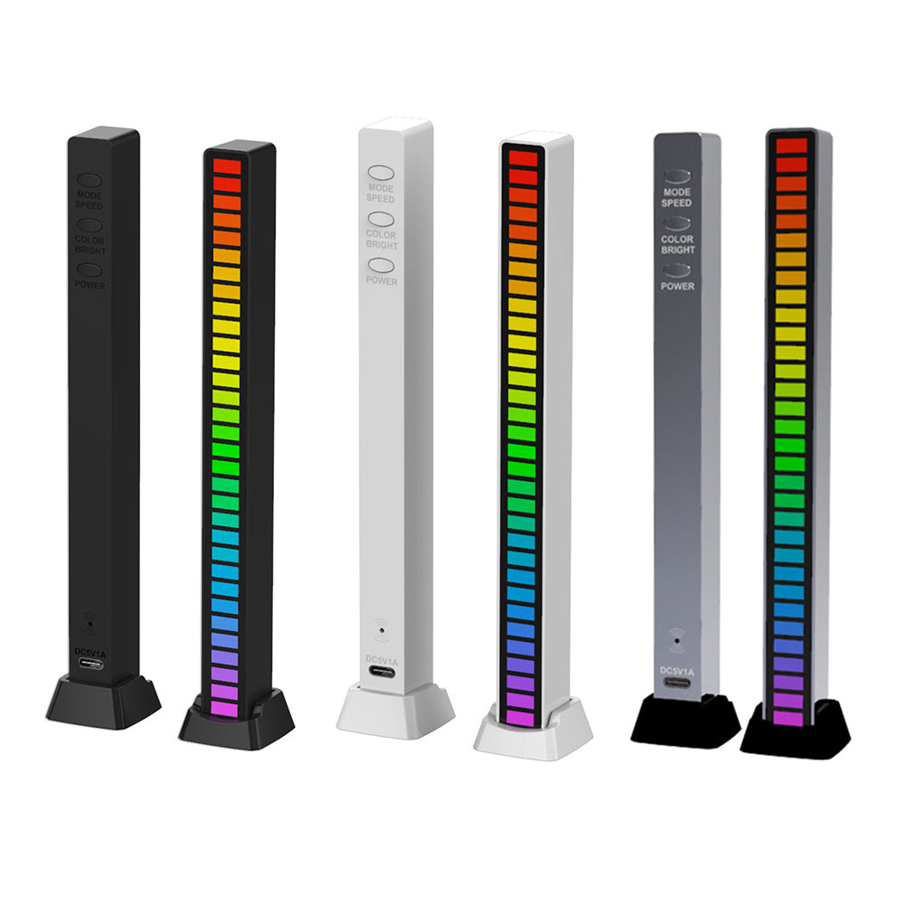 Barra de Luz LED Ativada por Som SoundWave RGB