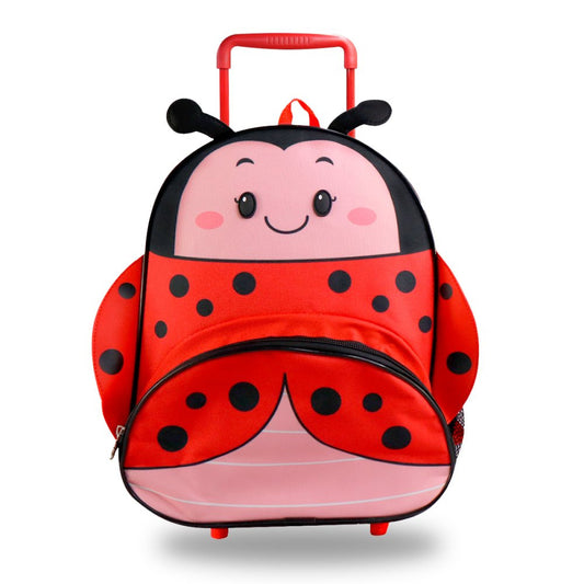 Mochila Infantil Rodinhas Joaninha: A companheira perfeita para a escola